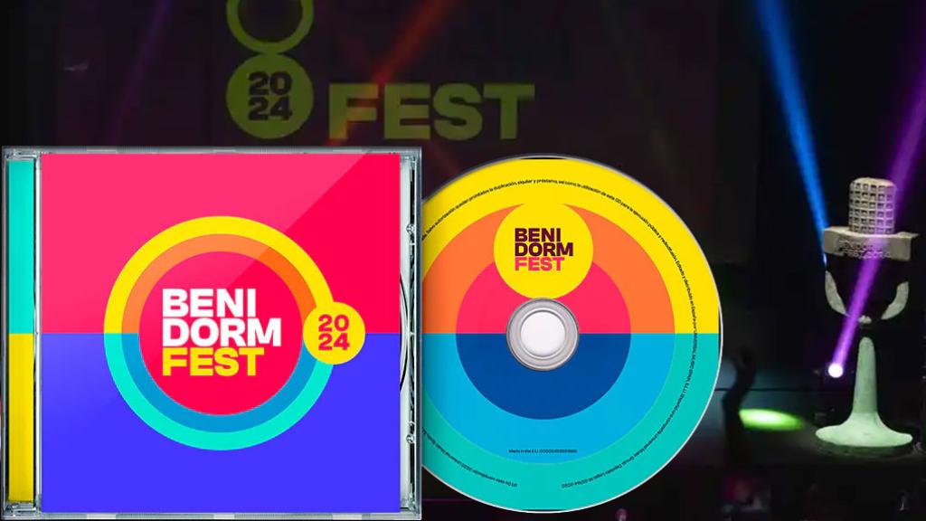 Imagen del CD del Benidorm Fest 2024.