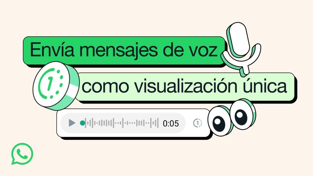 Fotomontaje oficial de WhatsApp.