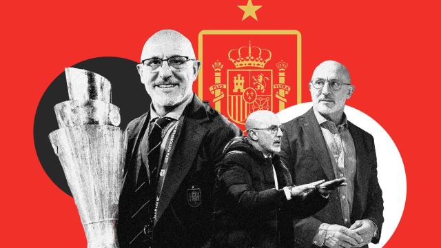 Luis de la Fuente, en un fotomontaje