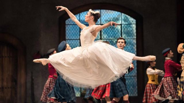 Un momento de 'La Sylphide'