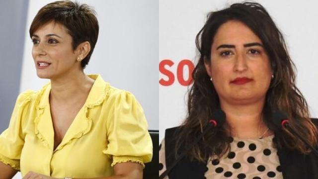 Isabel Rodríguez y Cristina López Zamora.