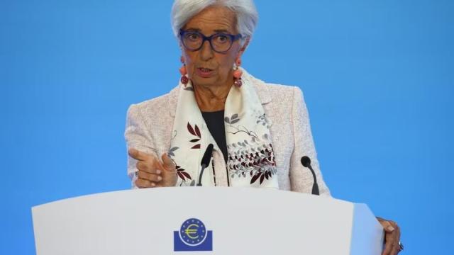 La presidenta del BCE, Christine Lagarde.