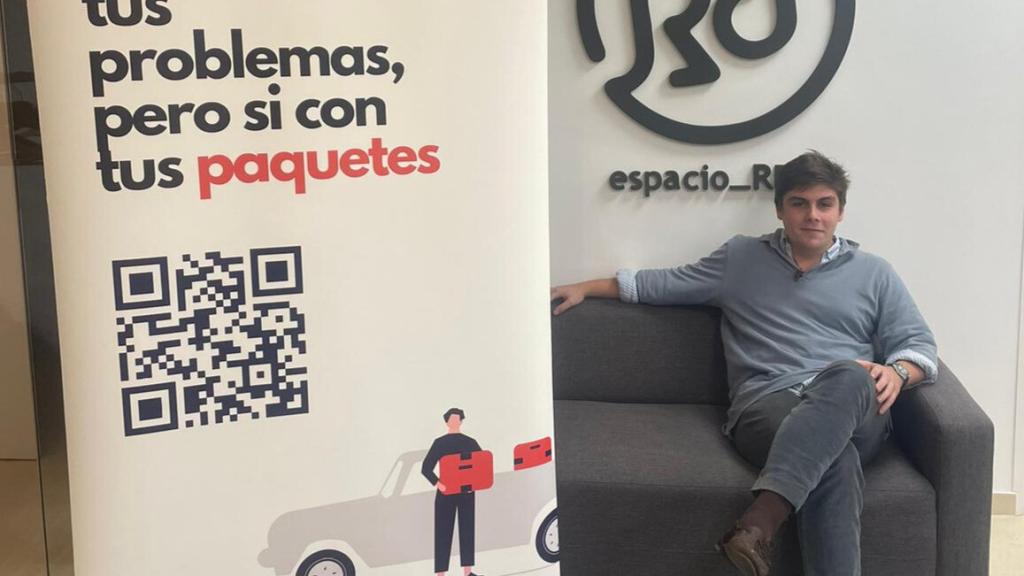 Antonio Medina, en las instalaciones de Espacio Res en Sevilla, donde tutelan y orientan a su startup.