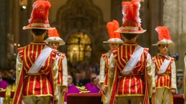 Baile de los seises durante el Corpus de 2023.