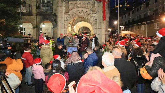La Navidad ya reluce en O Porriño