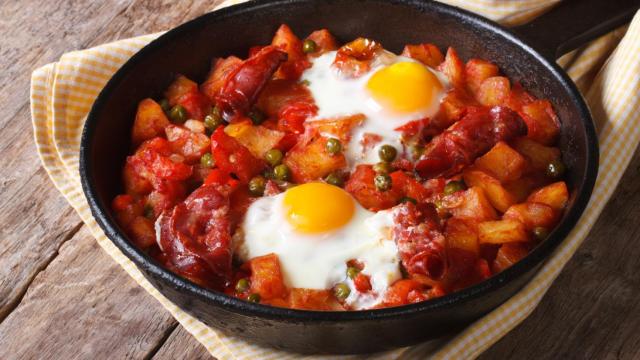 Imagen de huevos a la flamenca