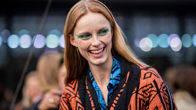 Una modelo, en el 'street style'.