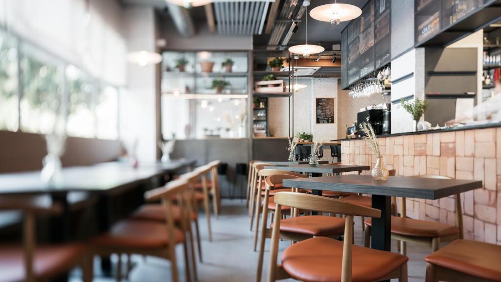 El interior del Restaurante Nantes.