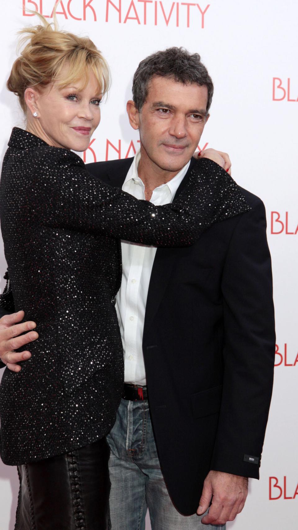 Melani Griffith y Antonio Banderas