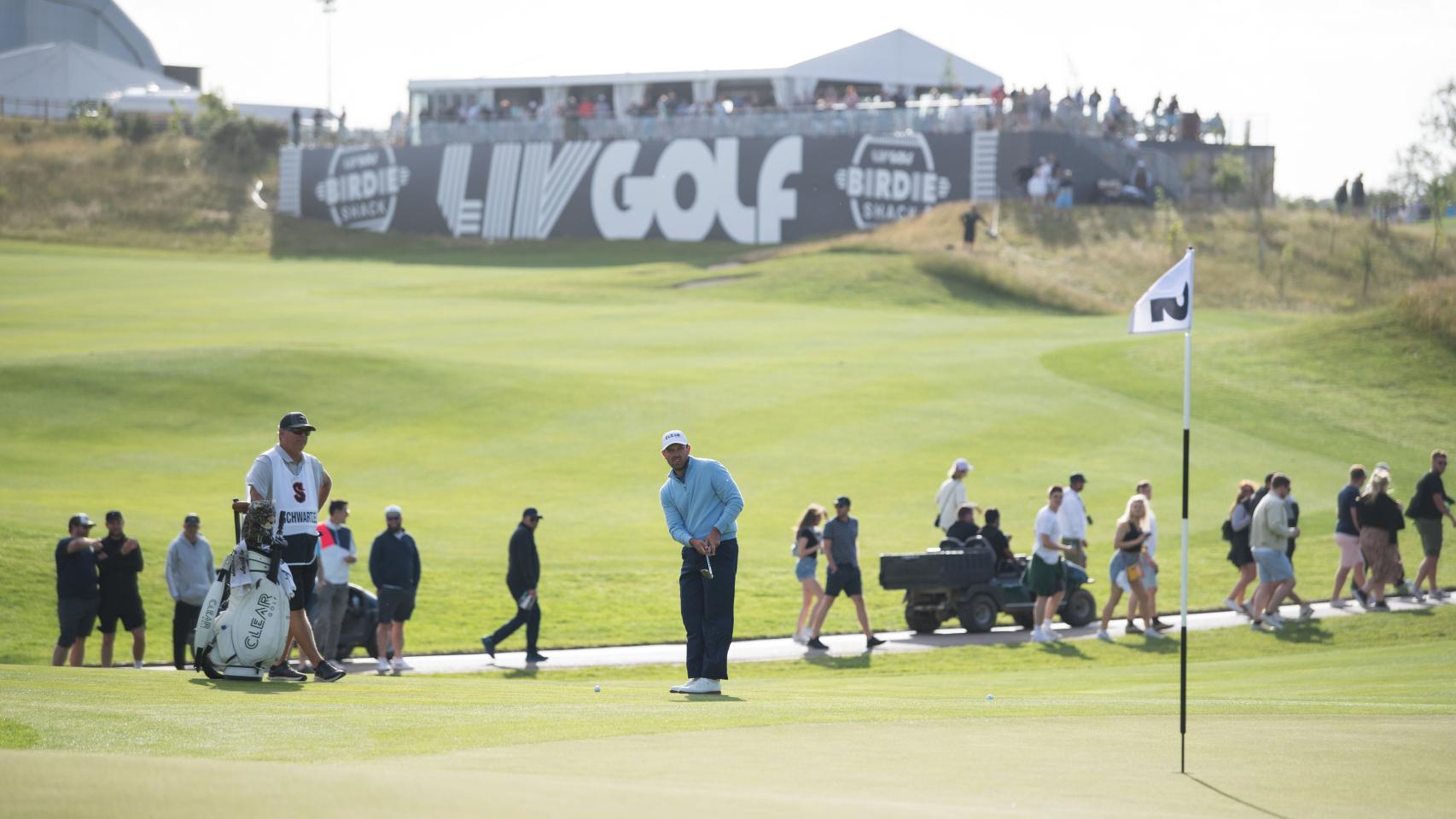 Imagen de un torneo del LIV Golf