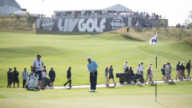 Imagen de un torneo del LIV Golf