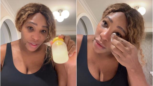 Serena Williams, en un vídeo en TikTok.