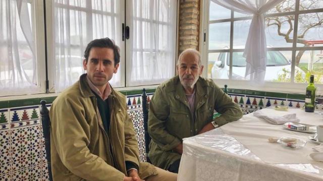 Juan Ortega junto a Rafael de Paula.