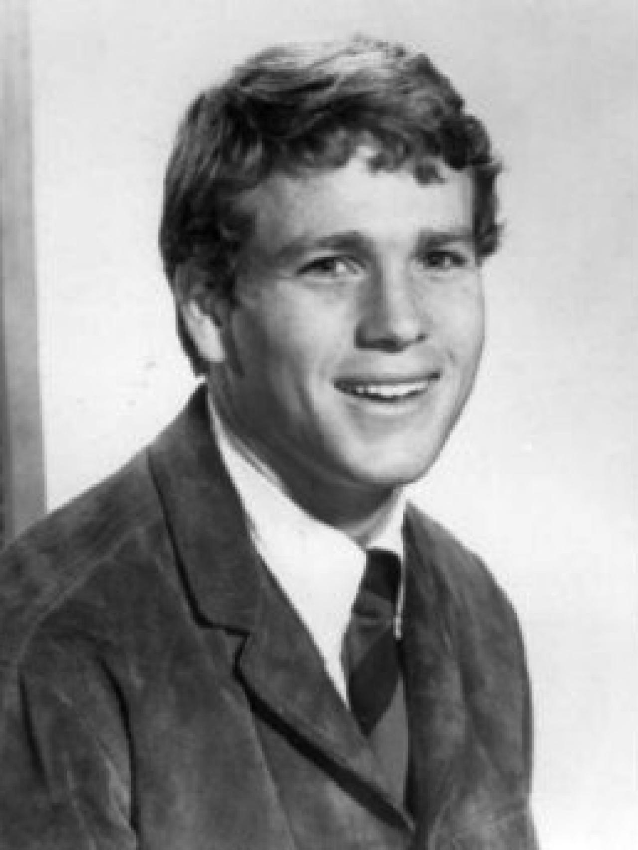 Ryan O'Neal de joven.