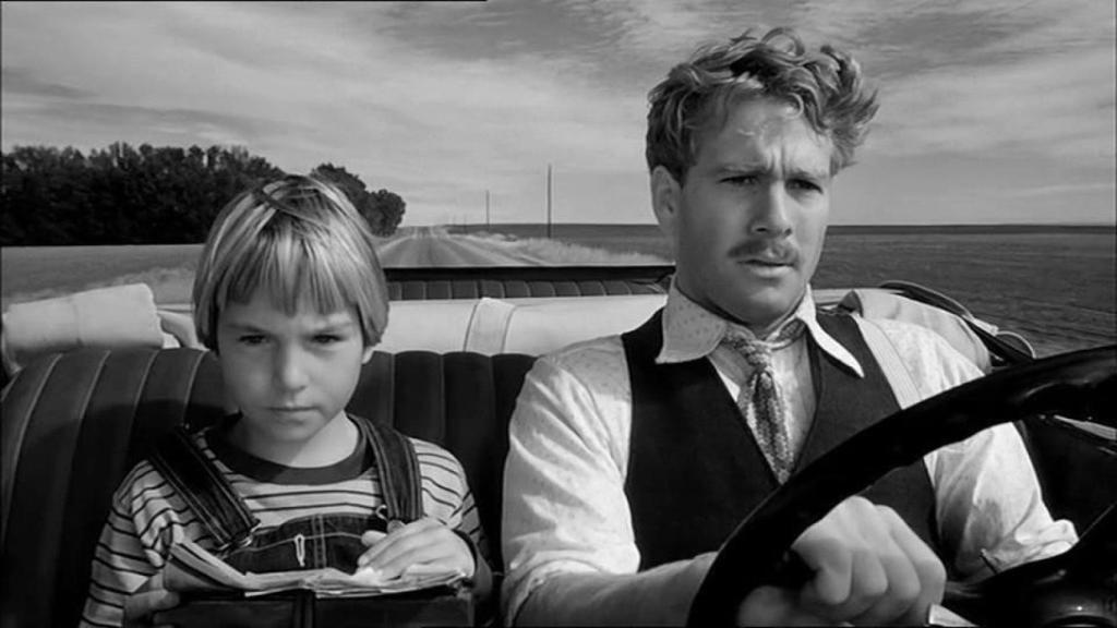Tatum y Ryan O'Neall en 'Luna de papel'