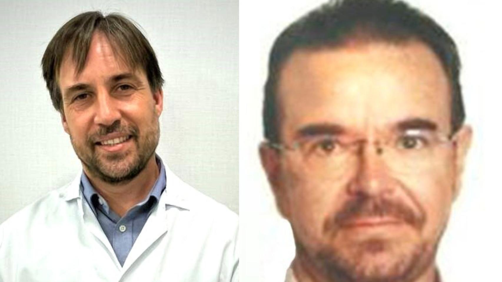 Los médicos Enrique de Madaria Pascual y Pedro Gutiérrez Carbonell.