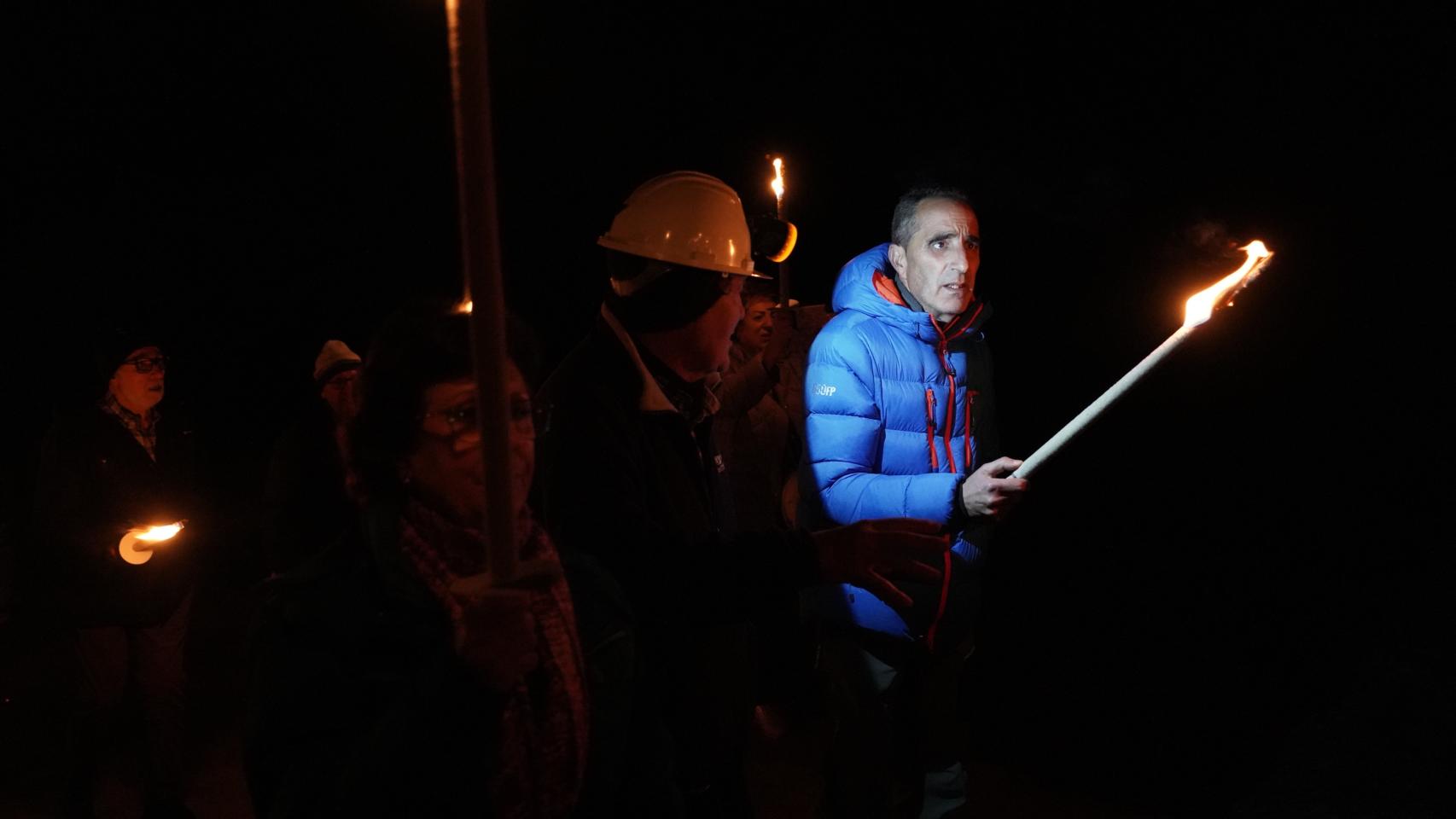 Procesión De Santa Barbara en Vallejo de Orbó (Palencia)