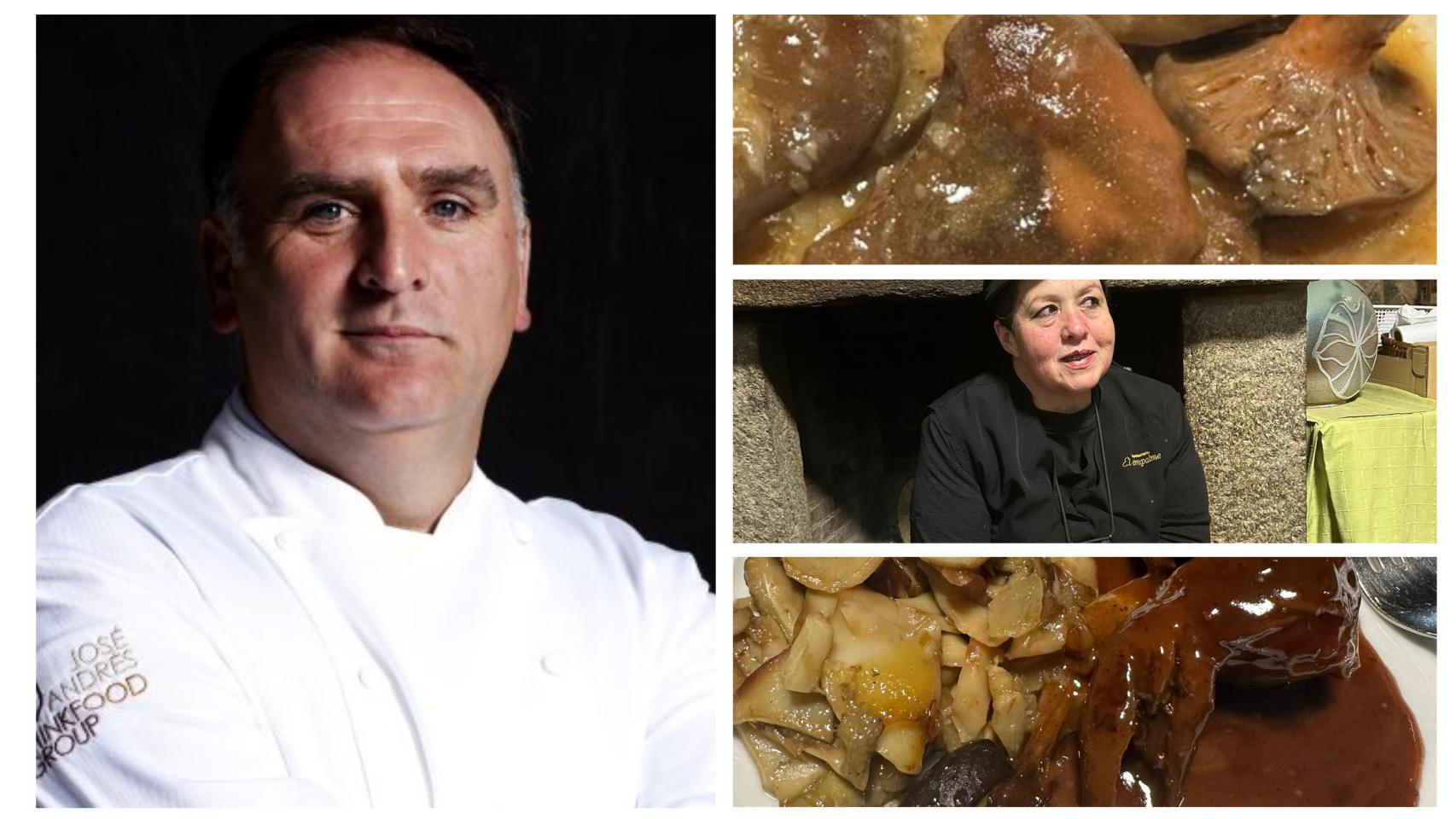 José Andrés durante su visita a la provincia de Zamora