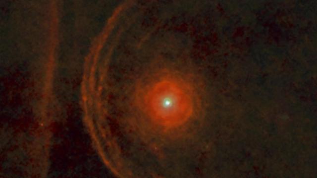 La estrella Betelgeuse.