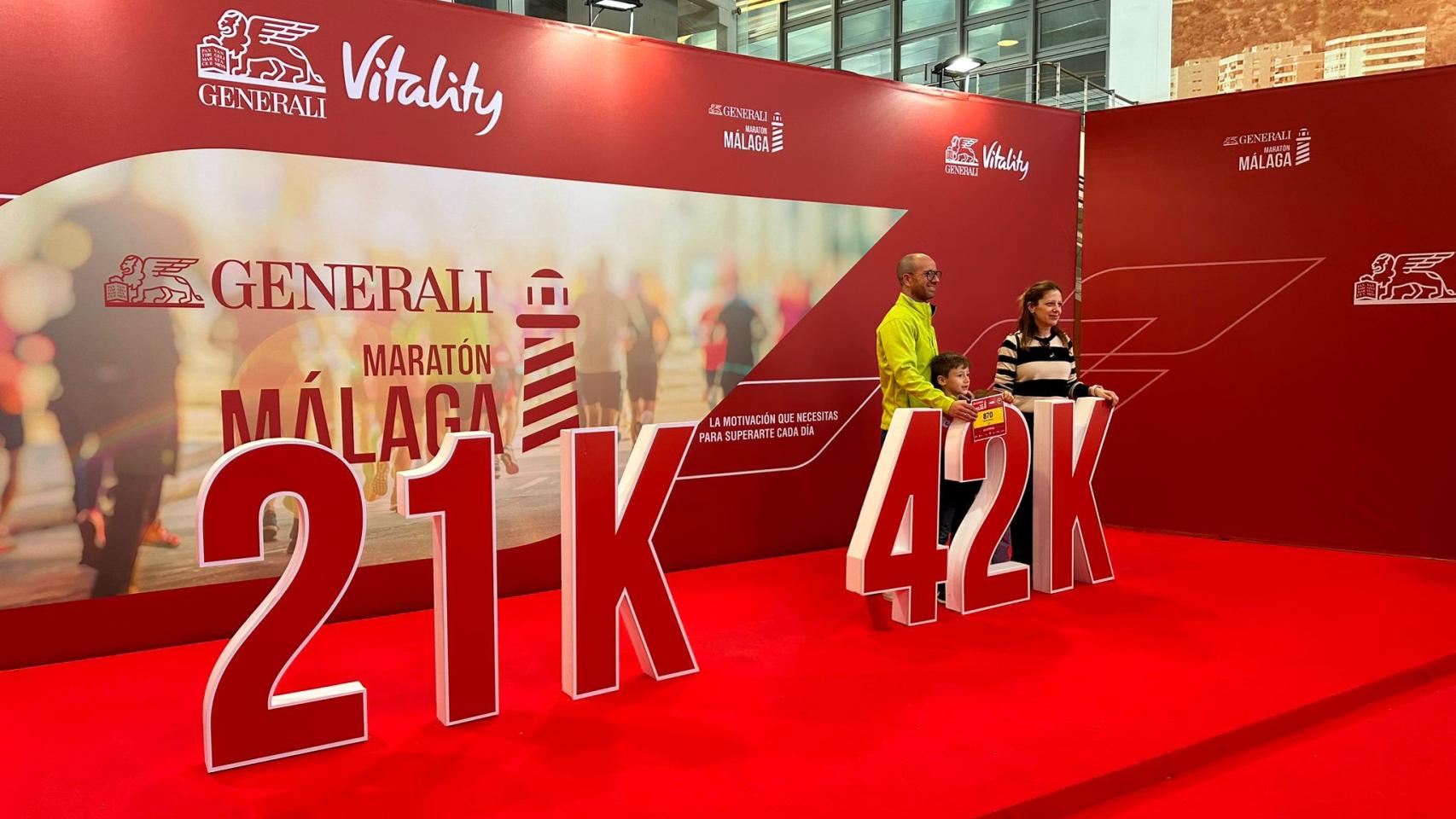 Actividades previas al Maratón de Málaga.
