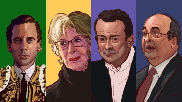 Juan Ortega, Concha Velasco, Juan Diego, Miquel Iceta.