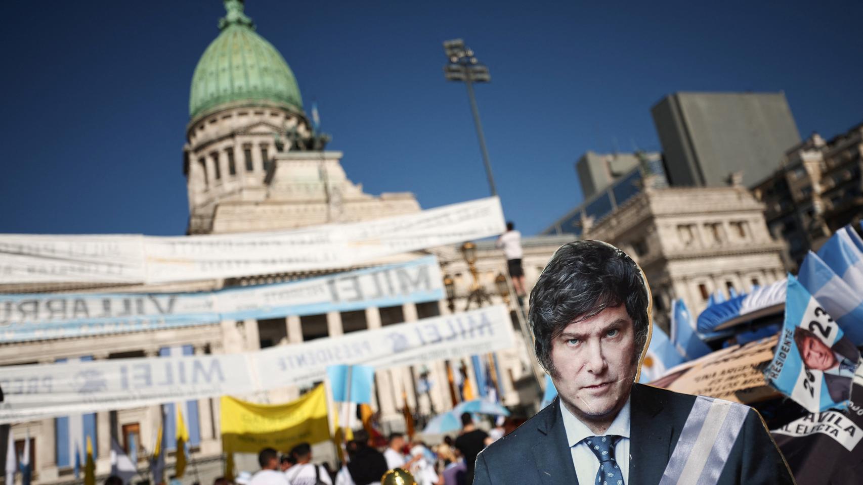 La toma de posesión de Javier Milei como presidente de Argentina, en imágenes