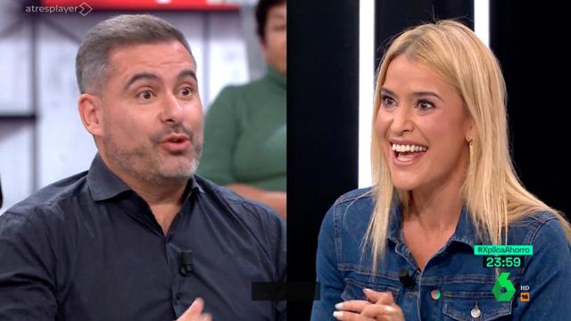 José Luis Azaón y Afra Blanco en 'laSexta Xplica'.