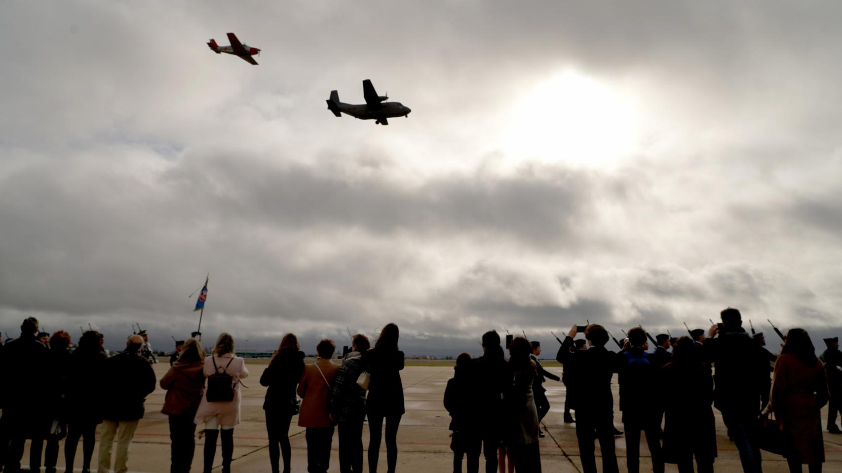 Celebración de la festividad de la Virgen de Loreto, patrona del Ejército del Aire
