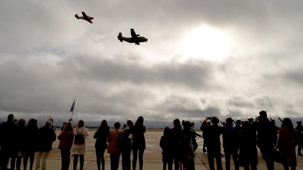 Celebración de la festividad de la Virgen de Loreto, patrona del Ejército del Aire