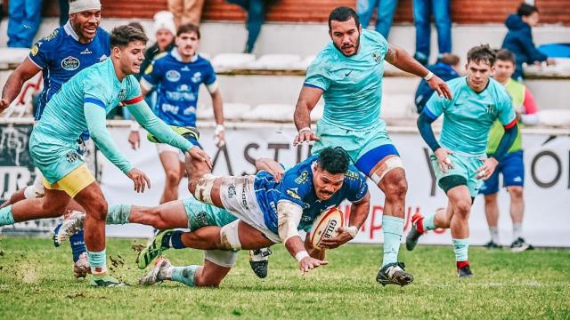 Una imagen del partido