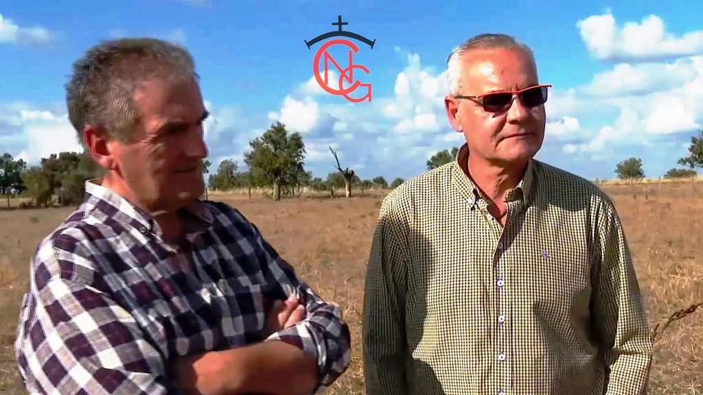 Los ganaderos zamoranos en su finca de Fresno de Sayago