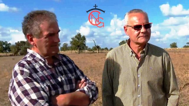 Los ganaderos zamoranos en su finca de Fresno de Sayago