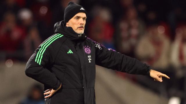 Thomas Tuchel, durante un partido del Bayern.
