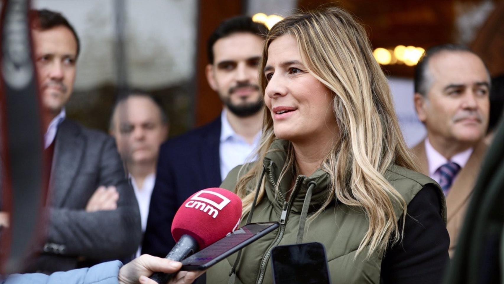 La secretaria general del PP de Castilla-La Mancha, Carolina Agudo.