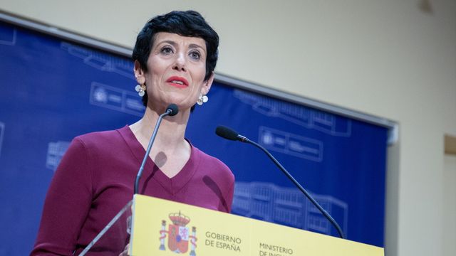 La ministra de Inclusión, Seguridad Social y Migraciones, Elma Saiz.