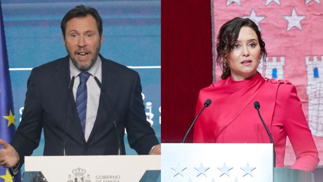 Oscar Puente y Díaz Ayuso.