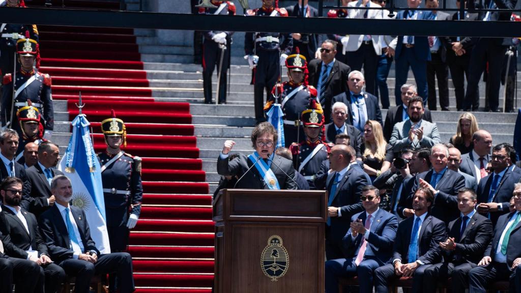 Discurso de investidura de Javier Milei.