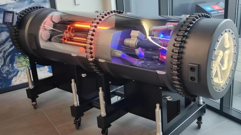 Modelo del reactor nuclear