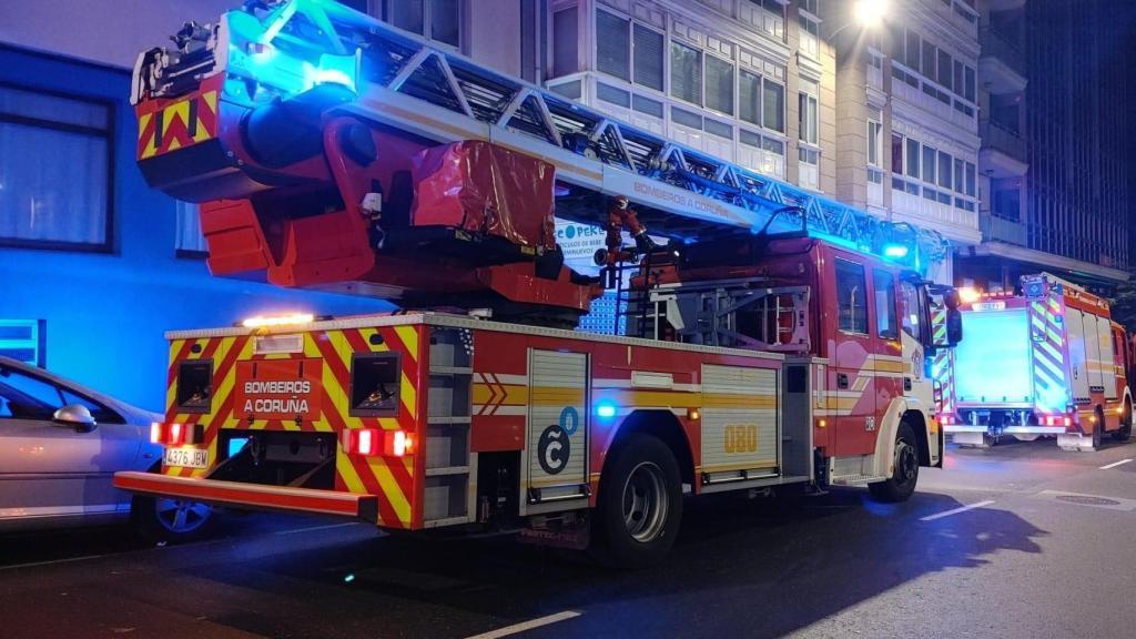 Bomberos de A Coruña.