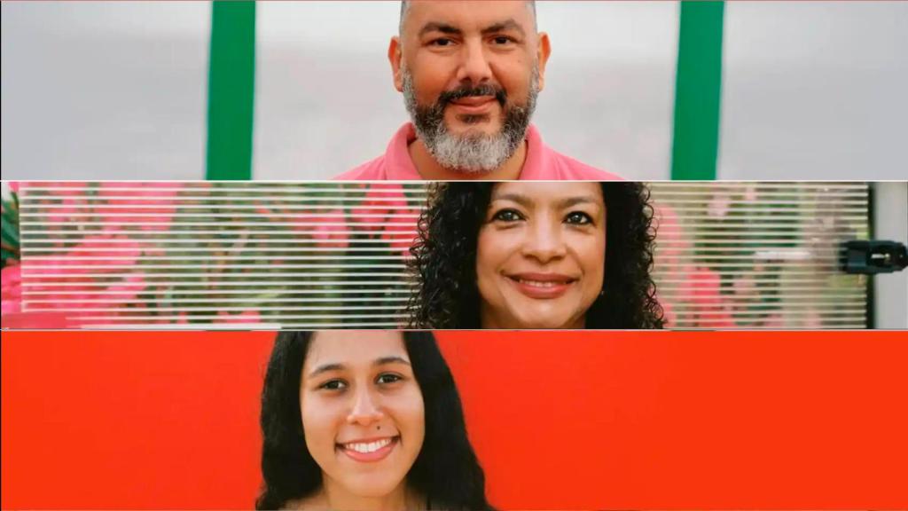 Aridane, Alba Luz y Bárbara, protagonistas de Vidas Contadas.