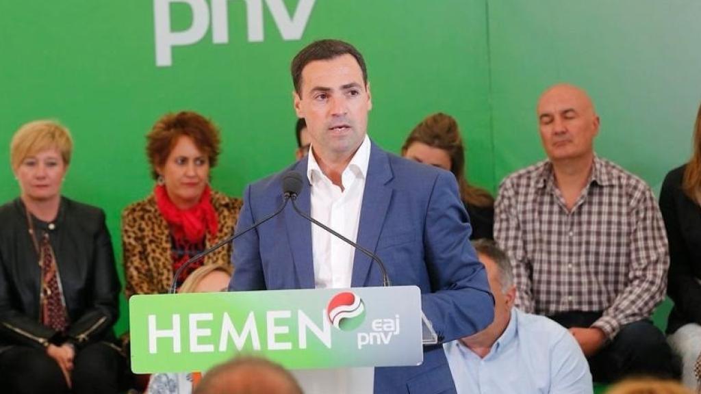 El candidato a lehendakari por el PNV, Imanol Pradales.