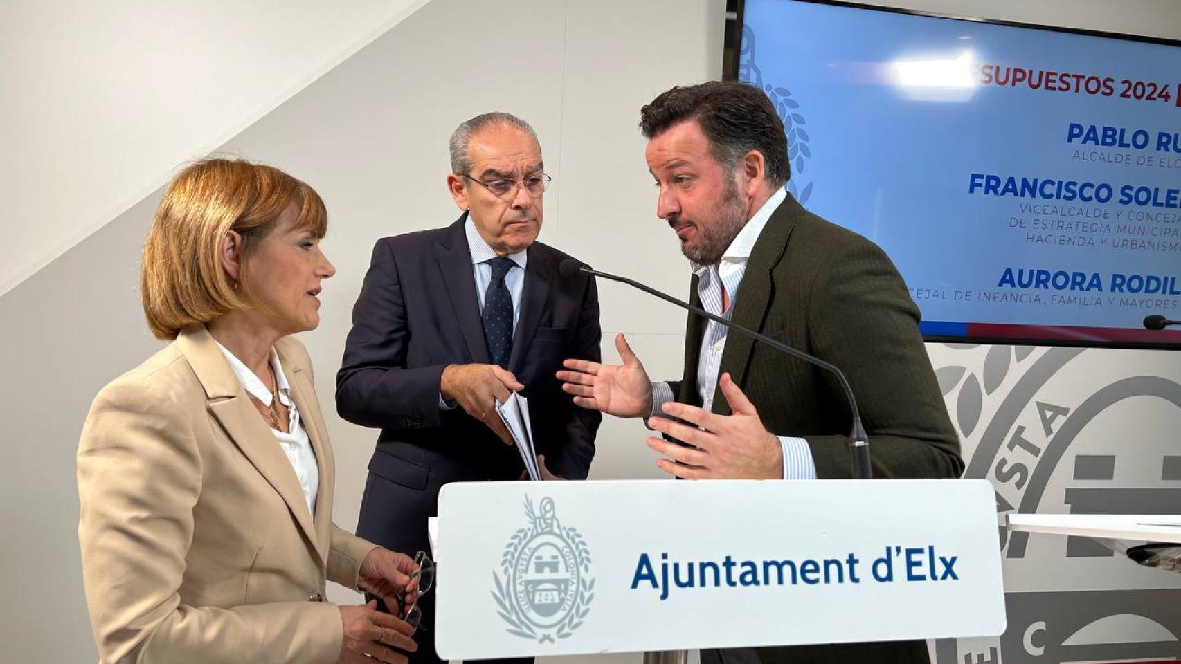 Elche aprueba el presupuesto municipal para 2024.