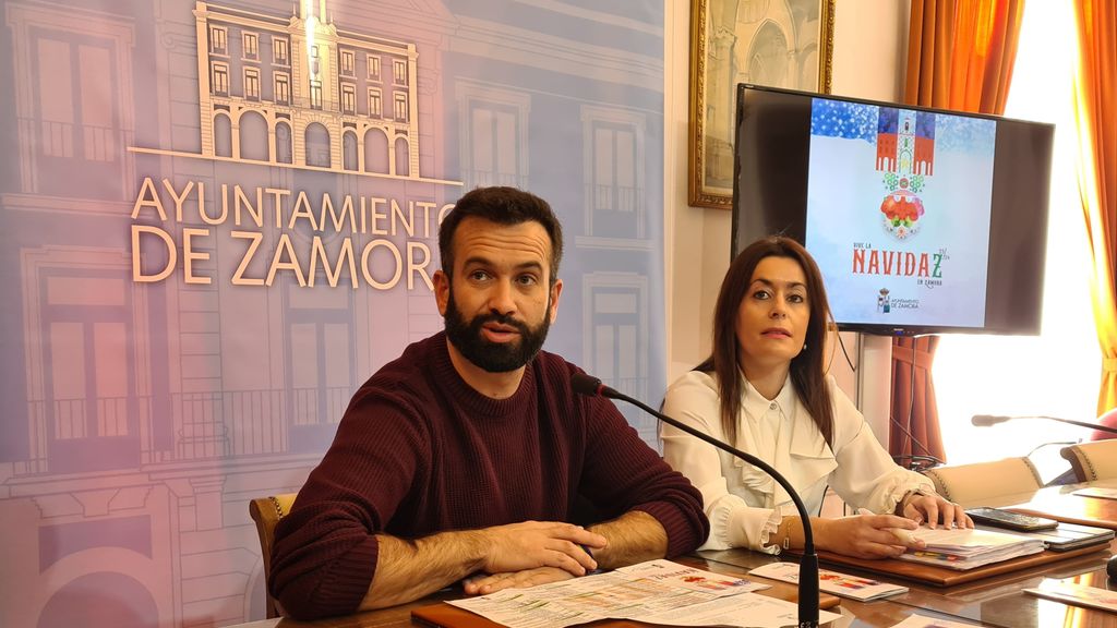 David Gago y Sara de la Higuera