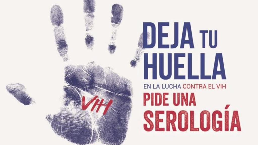 La campaña del programa 'Deja tu huella' contra el VIH.