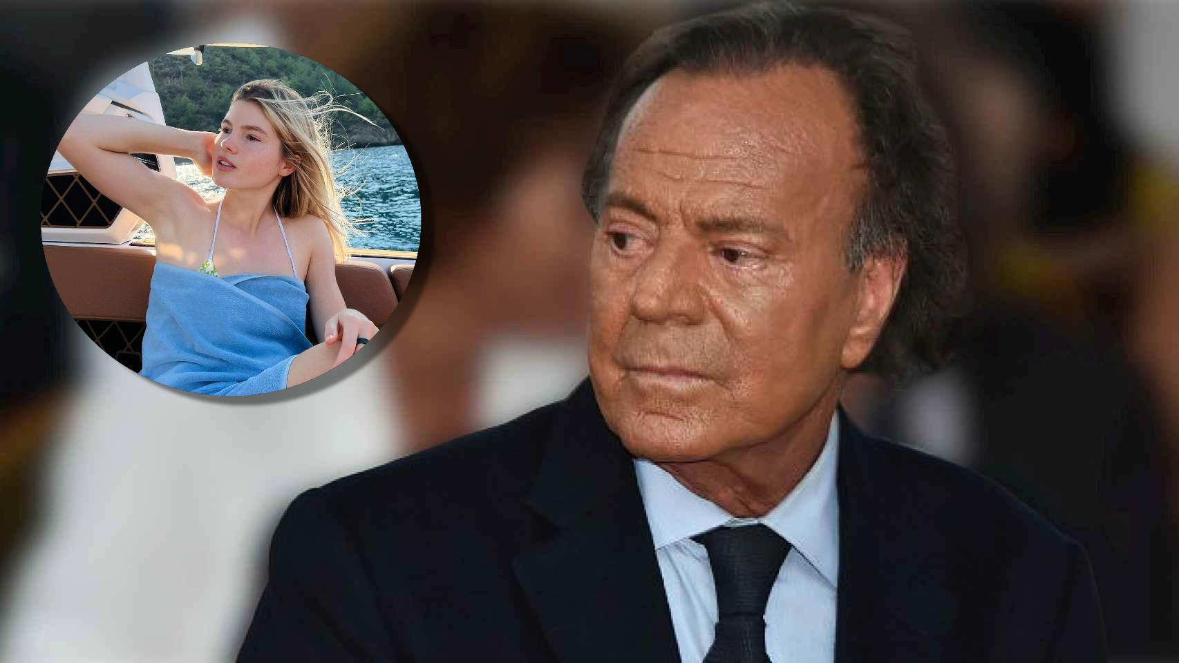 Julio Iglesias y Victoria.