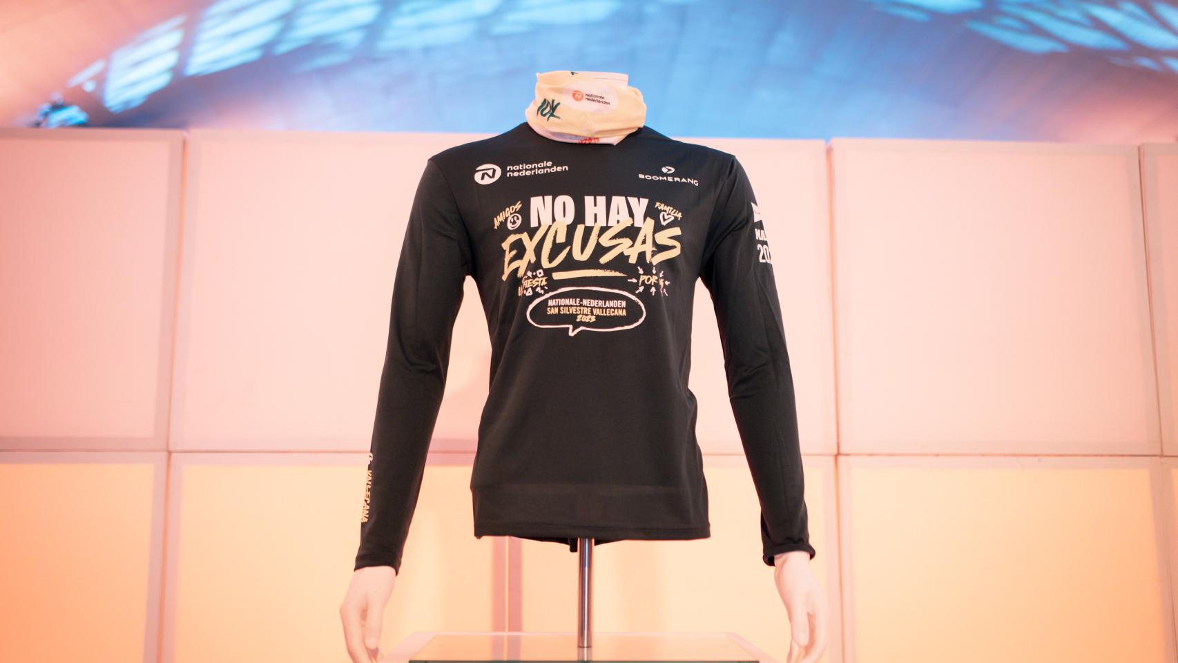 El lema 'No hay excusas', presente en la camiseta de este año