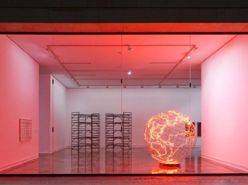 Vista de la exposición de Mona Hatoum en el IVAM