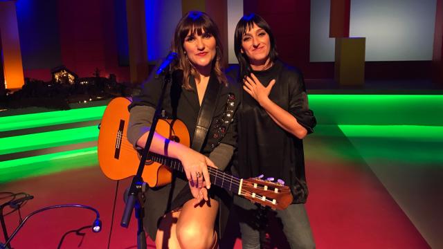 Estreno del villancico de Rozalén en 'En Compañía'. Foto: Castilla-La Mancha Media.