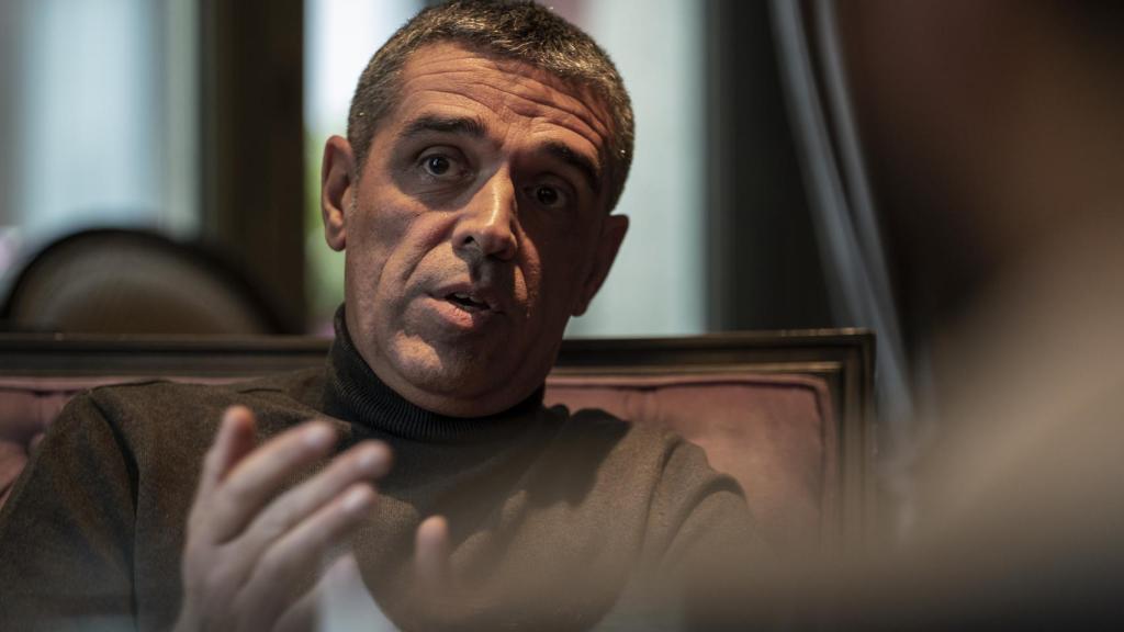 Kico F. Uribe, frente el objetivo del fotógrafo.
