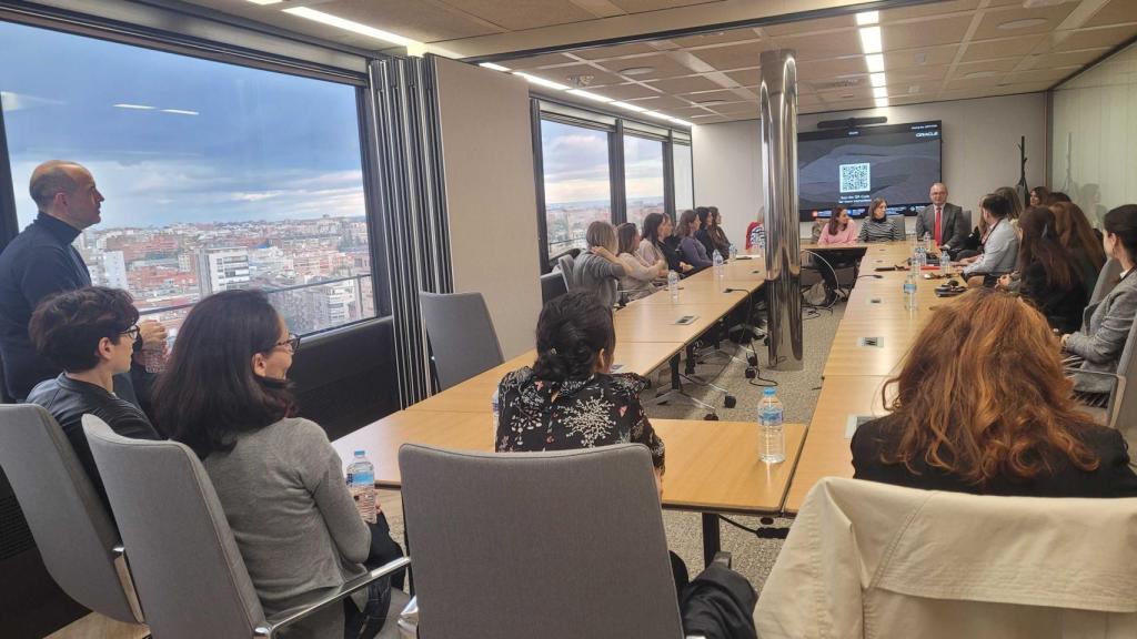 Las protagonistas de la nueva edición de 'Reinventa-Tech' se reúnen en las oficinas de Oracle en Madrid.